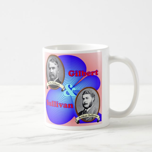 Gilbert & Sullivan Coffee Mug (Right)