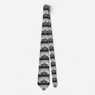 Gilbert Temple in black and white Tie