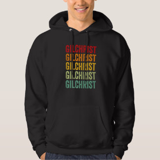 Gilchrist County Florida Rainbow Text Hoodie