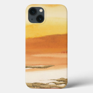 Gilded Amber I v2 Abstract Print iPhone 13 Case