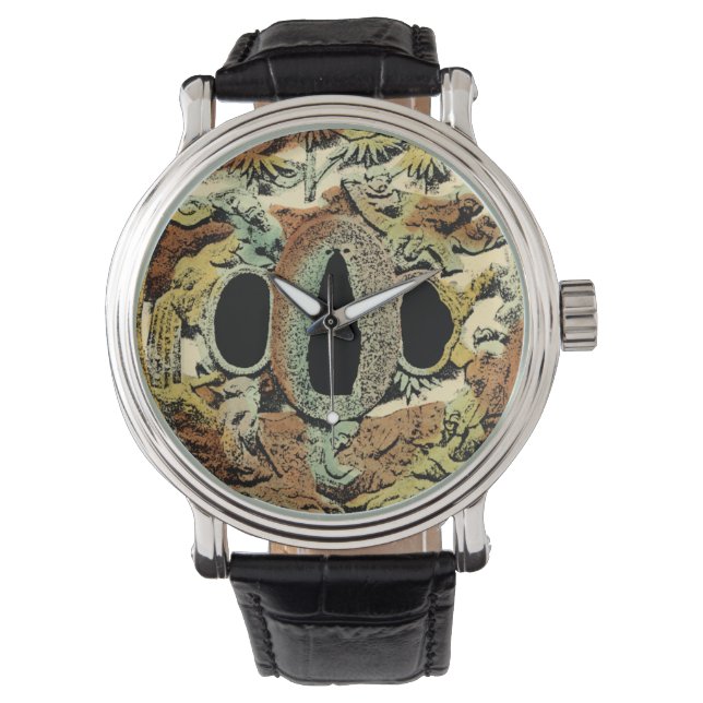 Gilded Asian Medallion by Vision Studio Watch (Front)