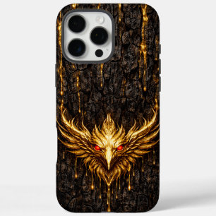 Gilded Bark Liquid Gold Phoenix  iPhone 16 Pro Max Case