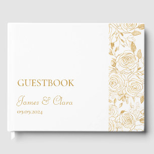 GILDED Blooms Guest Book