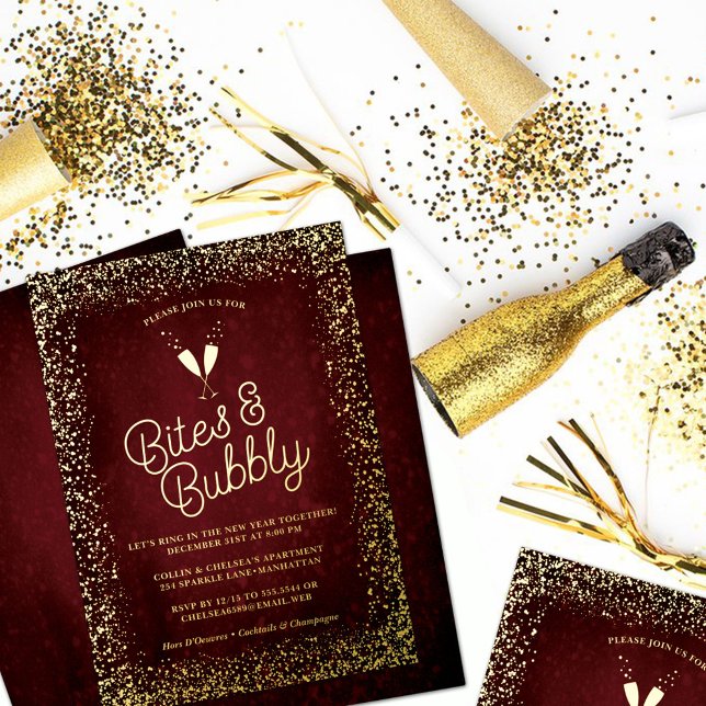 Gilded Burgundy Bites & Bubbly Holiday Party (Creator Uploaded)