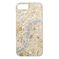 Gilded City Map Of London