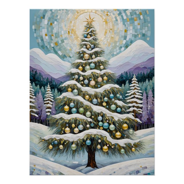 Gilded Evergreen Poster (Front)