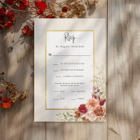 Gilded Fall Terracotta Floral
