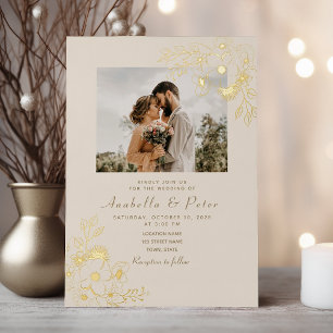 Gilded Floral Gold Wedding