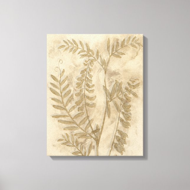 Gilded Foliage I Canvas Print (Front)