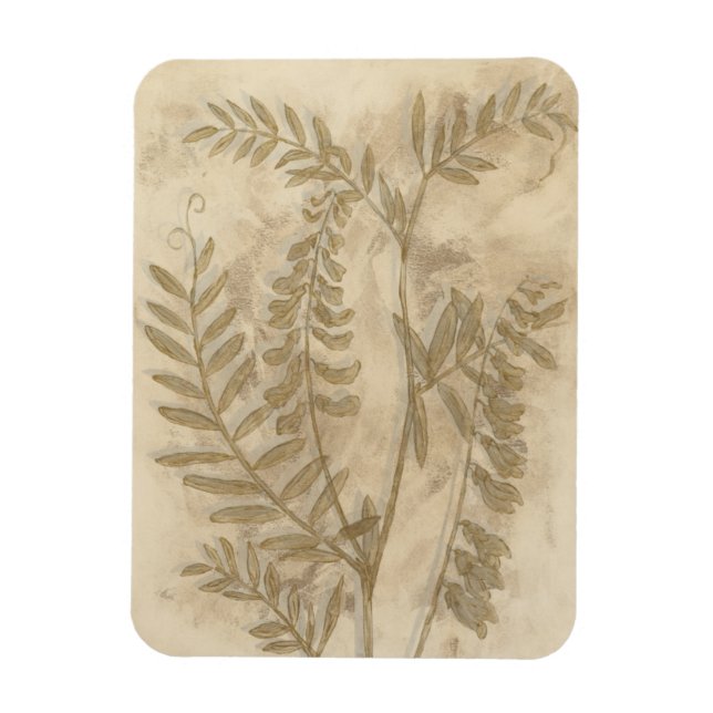 Gilded Foliage I Magnet (Vertical)
