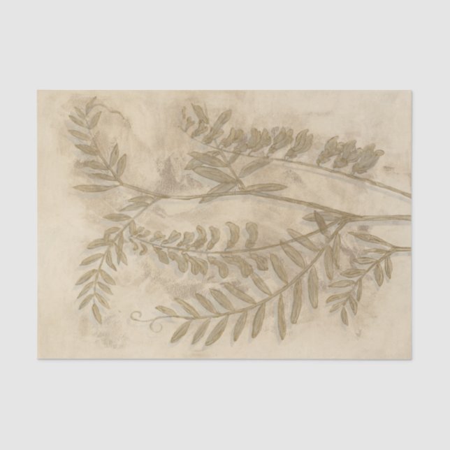 Gilded Foliage I Tissue Paper (Front)