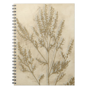 Gilded Foliage II Notebook
