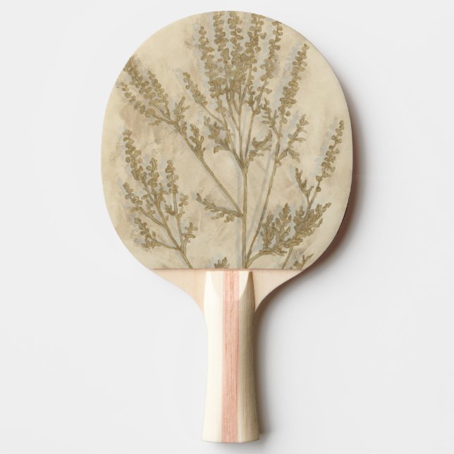 Gilded Foliage II Ping Pong Paddle (Front)