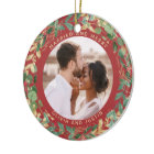 Gilded Greenery Red | Married and Merry Two Photo