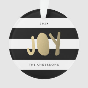 Gilded Joy   Holiday Ornament