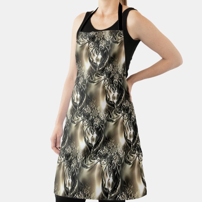 Gilded Pearls Apron (Insitu)