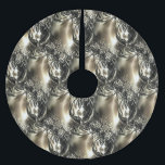 Gilded Pearls Brushed Polyester Tree Skirt<br><div class="desc">Follow my work and brand on Instagram @MRNStudios</div>