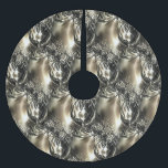 Gilded Pearls Brushed Polyester Tree Skirt<br><div class="desc">Follow my work and brand on Instagram @MRNStudios</div>