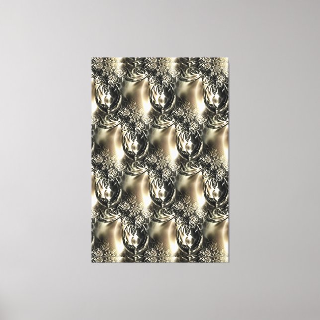 Gilded Pearls Canvas Print (Front)