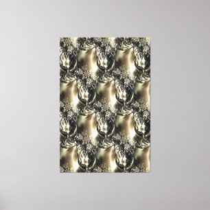Gilded Pearls Canvas Print