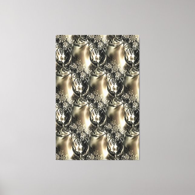 Gilded Pearls Canvas Print (Front)
