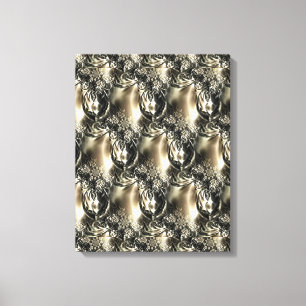 Gilded Pearls Canvas Print