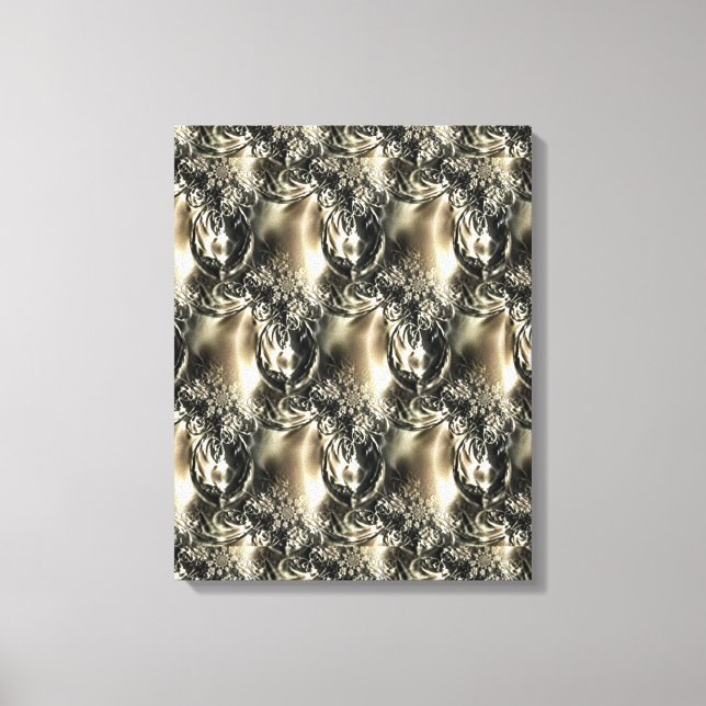 Gilded Pearls Canvas Print (Front)