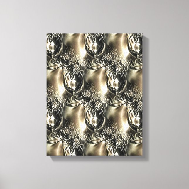 Gilded Pearls Canvas Print (Front)