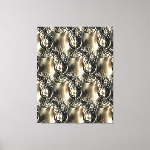 Gilded Pearls Canvas Print