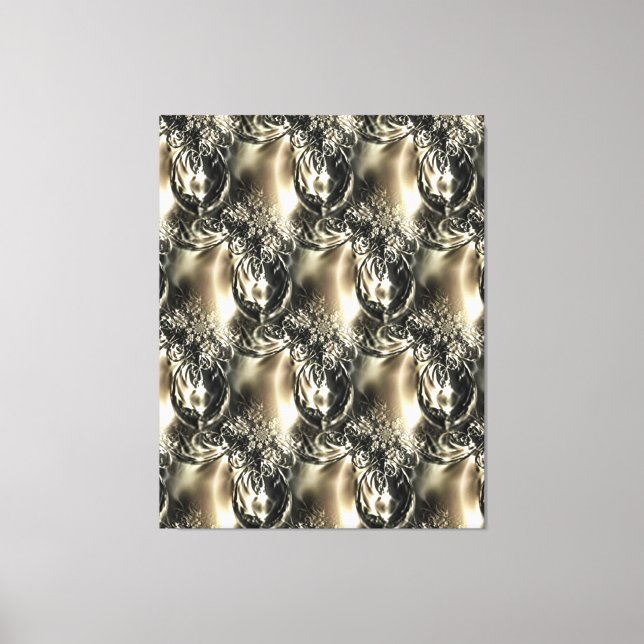 Gilded Pearls Canvas Print (Front)