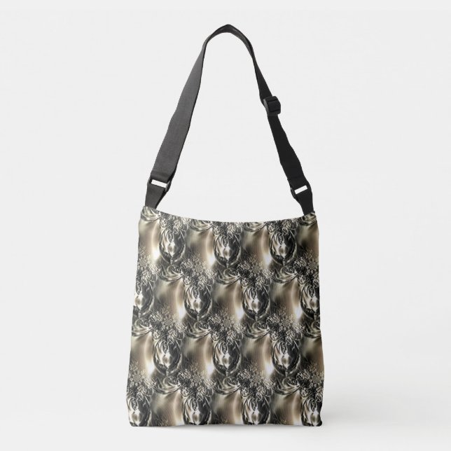 Gilded Pearls Crossbody Bag (Front)