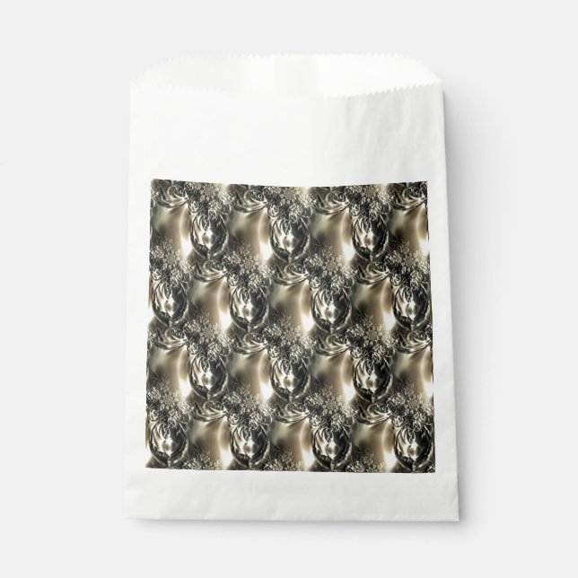 Gilded Pearls Favour Bags (Front)