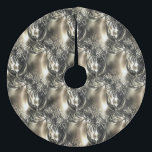 Gilded Pearls Fleece Tree Skirt<br><div class="desc">Follow my work and brand on Instagram @MRNStudios</div>