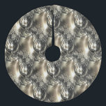 Gilded Pearls Fleece Tree Skirt<br><div class="desc">Follow my work and brand on Instagram @MRNStudios</div>