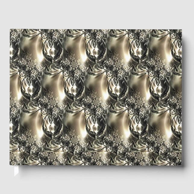 Gilded Pearls Guest Book (Front)