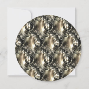 Gilded Pearls Holiday Card