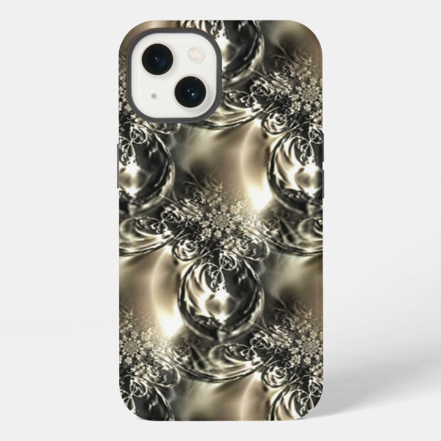 Gilded Pearls iPhone Case (Back)