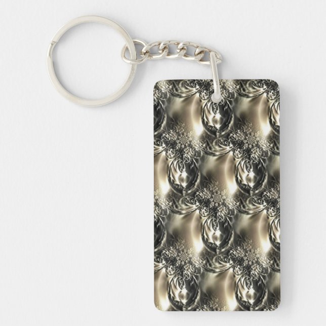 Gilded Pearls Key Ring (Front)