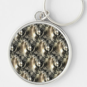 Gilded Pearls Key Ring