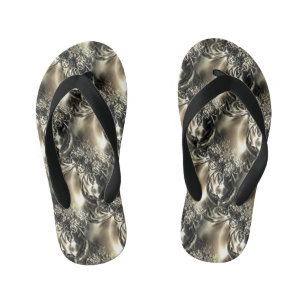 Gilded Pearls Kid's Flip Flops