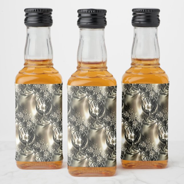 Gilded Pearls Liquor Bottle Label (Bottles)
