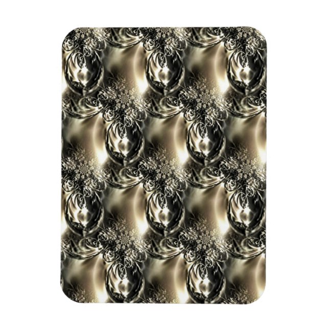 Gilded Pearls Magnet (Vertical)