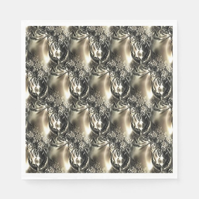 Gilded Pearls Napkin (Front)