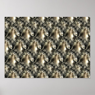 Gilded Pearls Poster