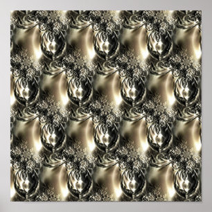 Gilded Pearls Poster