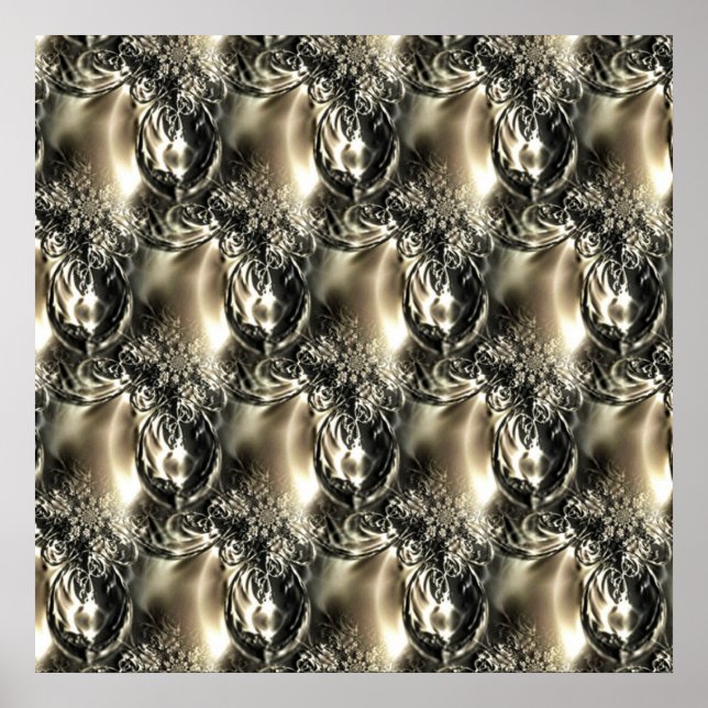 Gilded Pearls Poster (Front)