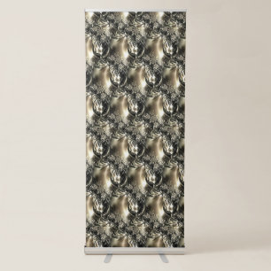 Gilded Pearls Retractable Banner