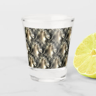 Gilded Pearls Shot Glass