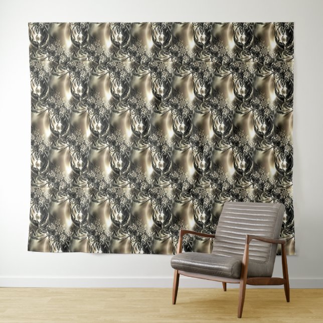Gilded Pearls Tapestry (In Situ (Horizontal))