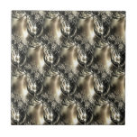 Gilded Pearls Tile<br><div class="desc">Follow my work and brand on Instagram @MRNStudios</div>